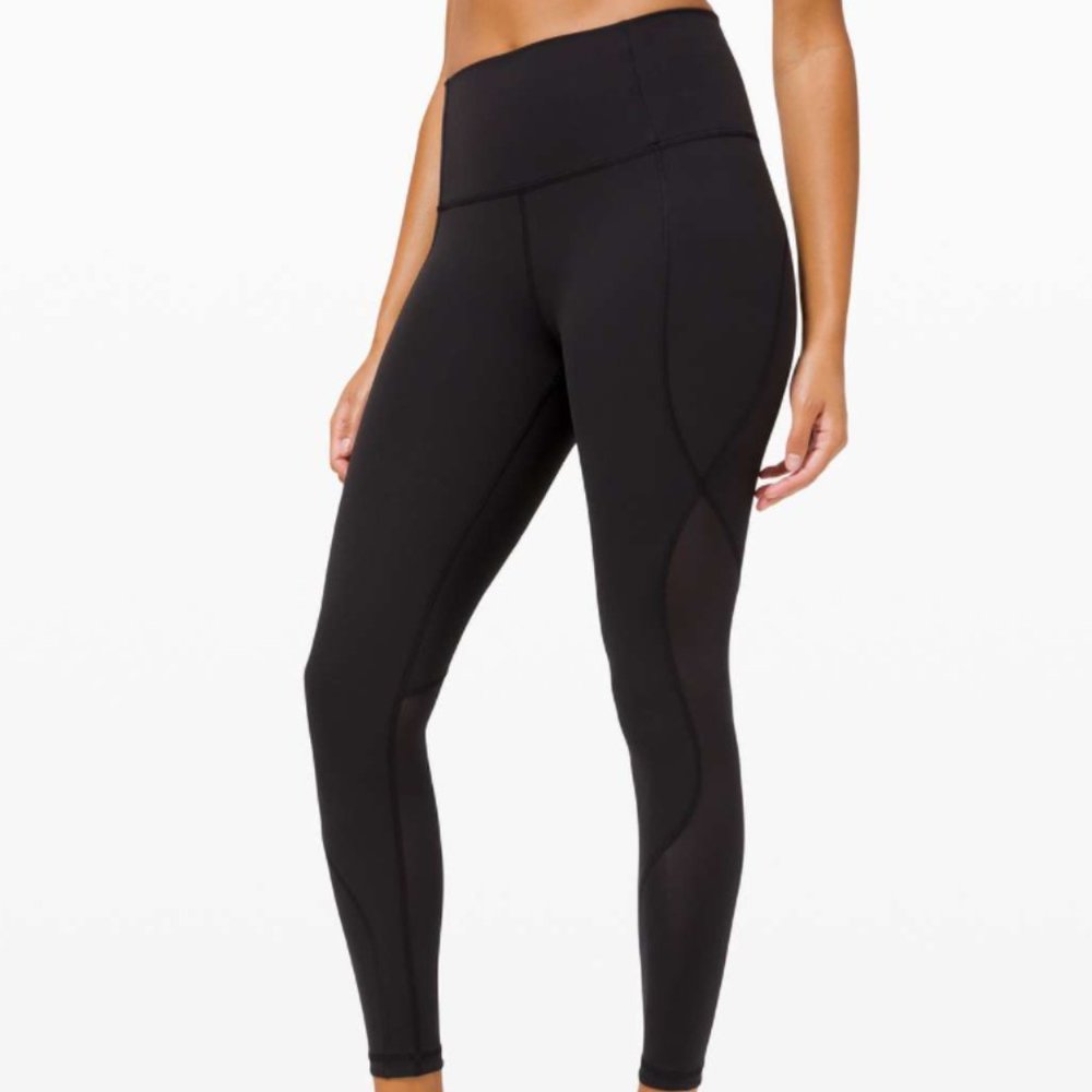 Wunder Under High-Rise Tight 25" *Chiffon Mesh